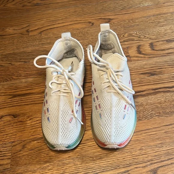 Tennis / Casual Shoes Size 7 Rainbow Sole - Picture 2 of 5